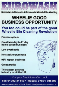 Eurowash, Euro Wash, Eurowash Bin Cleaning, Euro Wash Bin Cleaning, Eurowash Bin Cleaning Machines, Euro Wash Bin Cleaning Machines, Bin Cleaning, Bin Cleaning Machines, Bin Washing, Bin Washing Machines, Wheelie Bin Cleaning, Wheelie Bin Washing, Wheelie Bin Cleaning Machines, Euro Bin Cleaning, Euro Bin Cleaning Machines, Euro Bin Washing, Industrial Bin Cleaning, Euro Standard Wheeled Container, Euro Standard Wheeled Container Washing, Eurowash Business Opportunity, Euro Wash Business Opportunity, Business Opportunity, 1100 Litre, 550 Litre, 360 Litre, 240 Litre, Cleaning Services, Hygiene, Sanitation, Health and Safety, Environmental Safety